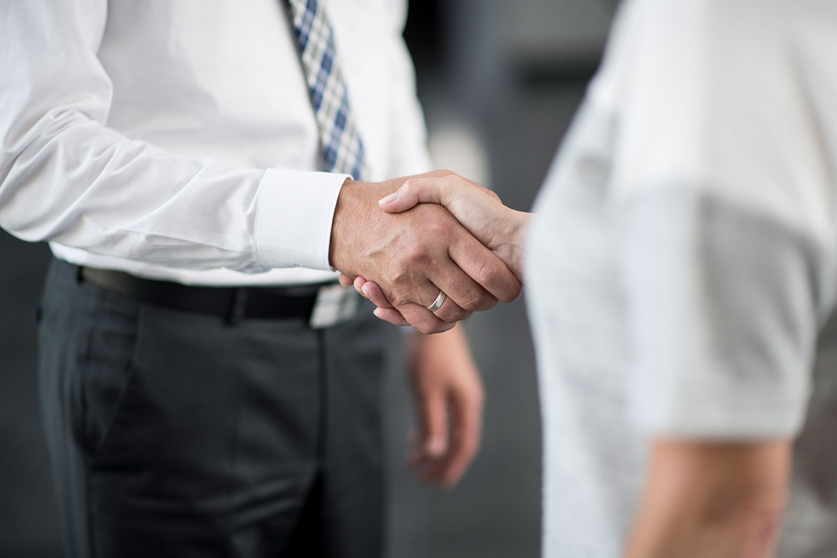 Vertrauensvoll partnerschaftlich